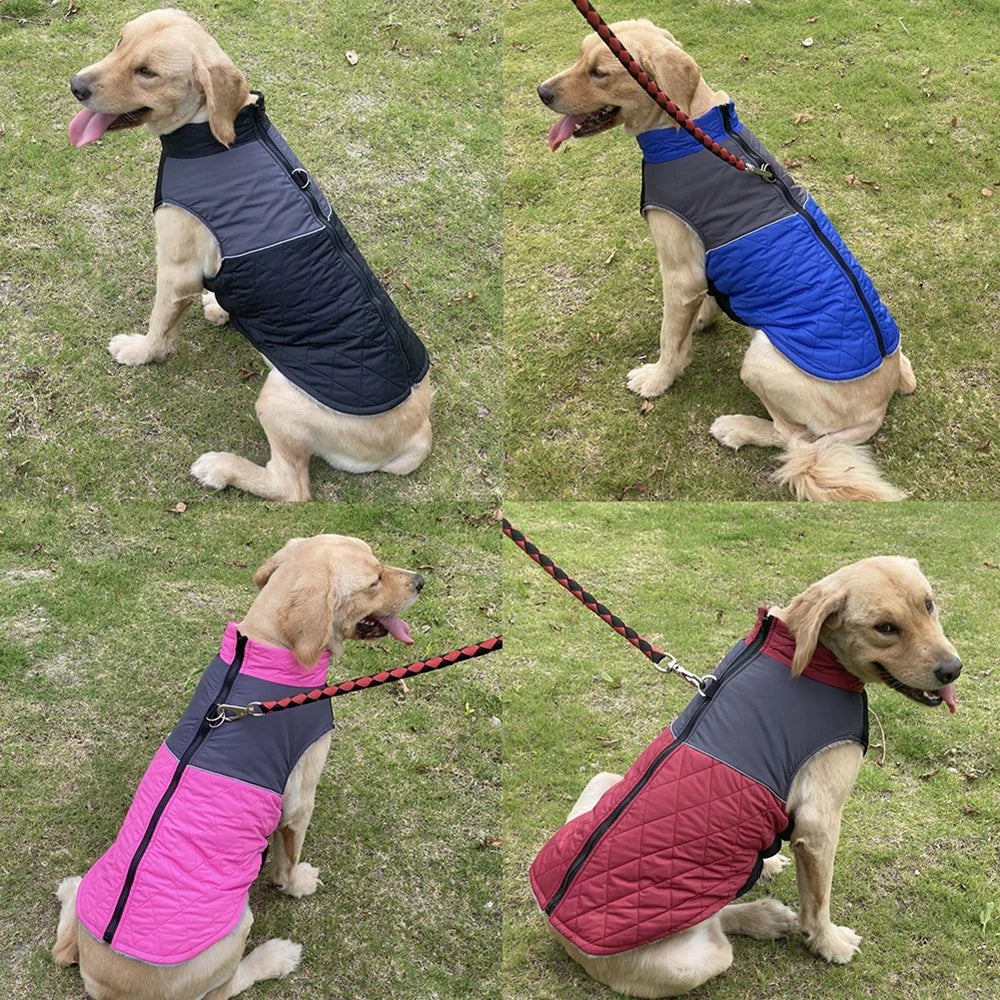 Warm Winter Pet Dog Clothes Waterproof Vest Coat For Puppy Small Medium Large Dog Pet Snow Skiing Outfits Costumes Clothes