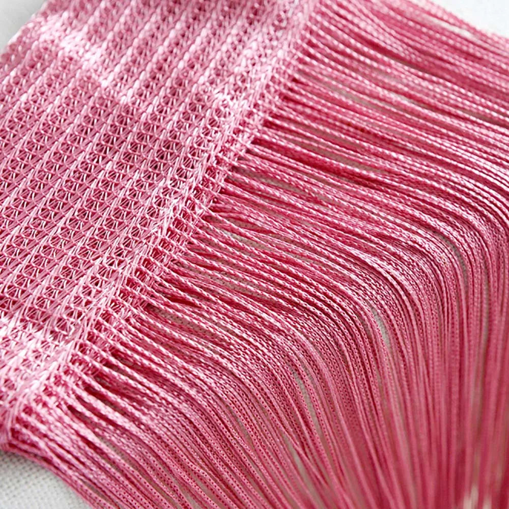 50cm X 200cm Thread Curtains Screen Ribbon String Divider Blind.