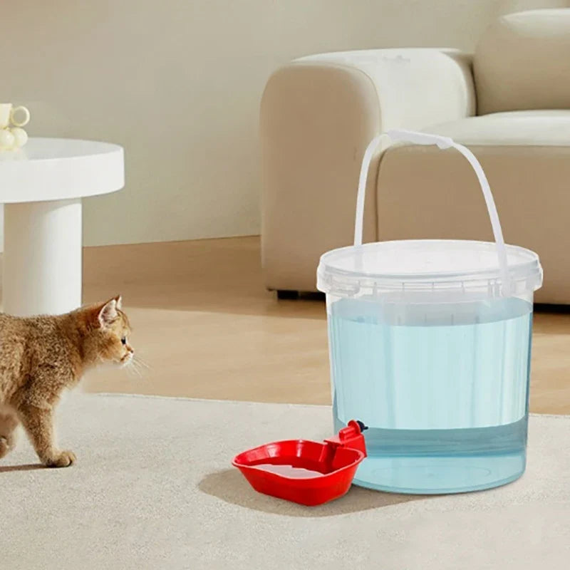 3/5/8/10L Automatic Pet Water Dispenser Large Capacity Cat Dog Drinking Fountain Non-Spill Cat Dog Bowl With Auto Shut-Off