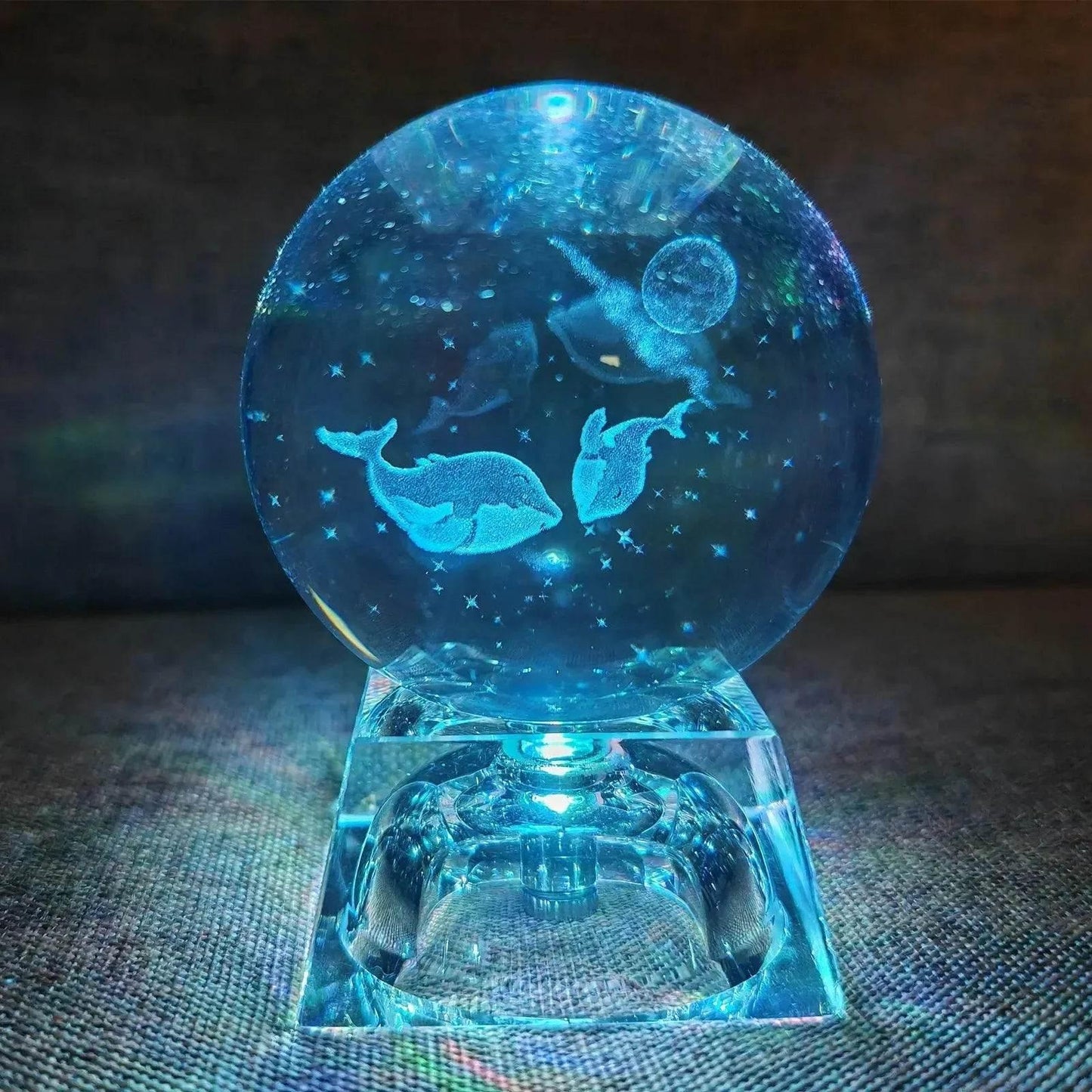 3D LED Crystal Ball Collectible