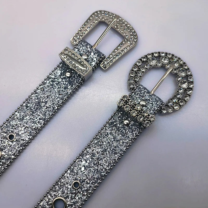 EtherealBe Gothic Rhinestone Belt for Women