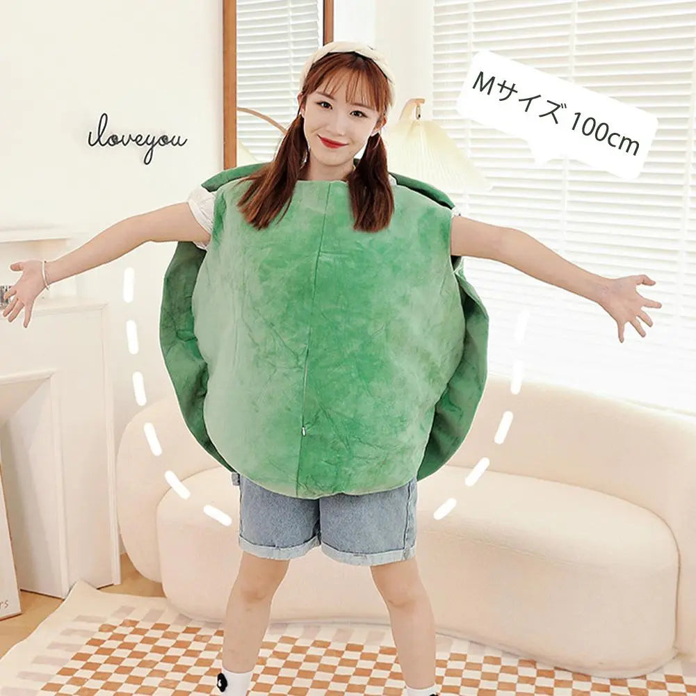 Funny Extra Large Wearable Turtle Shell Pillows Weighted Stuffed Animal Costume Plush Toy, Gifts for Kids New