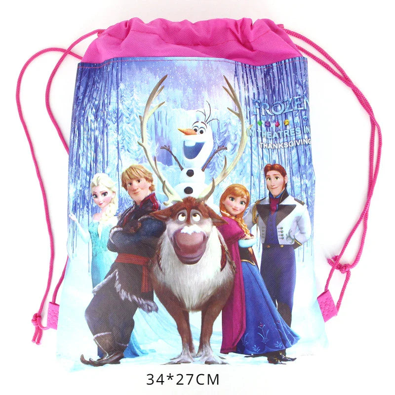 Frozen Anna Elsa Princess Birthday Party Decorations Balloon Disposable Tableware Party Supplies