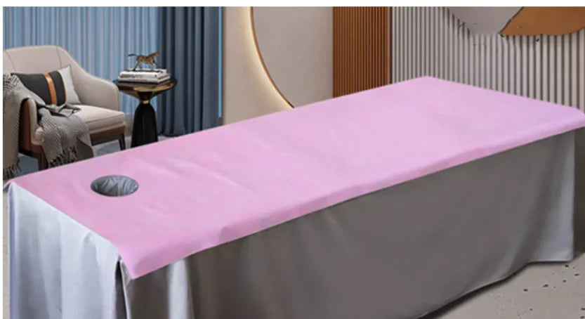 100Pcs Disposable Thick Non-woven Bed Cover Waterproof Breathable Massage Beauty Salon Travel Mattress Sheet 80*180cm