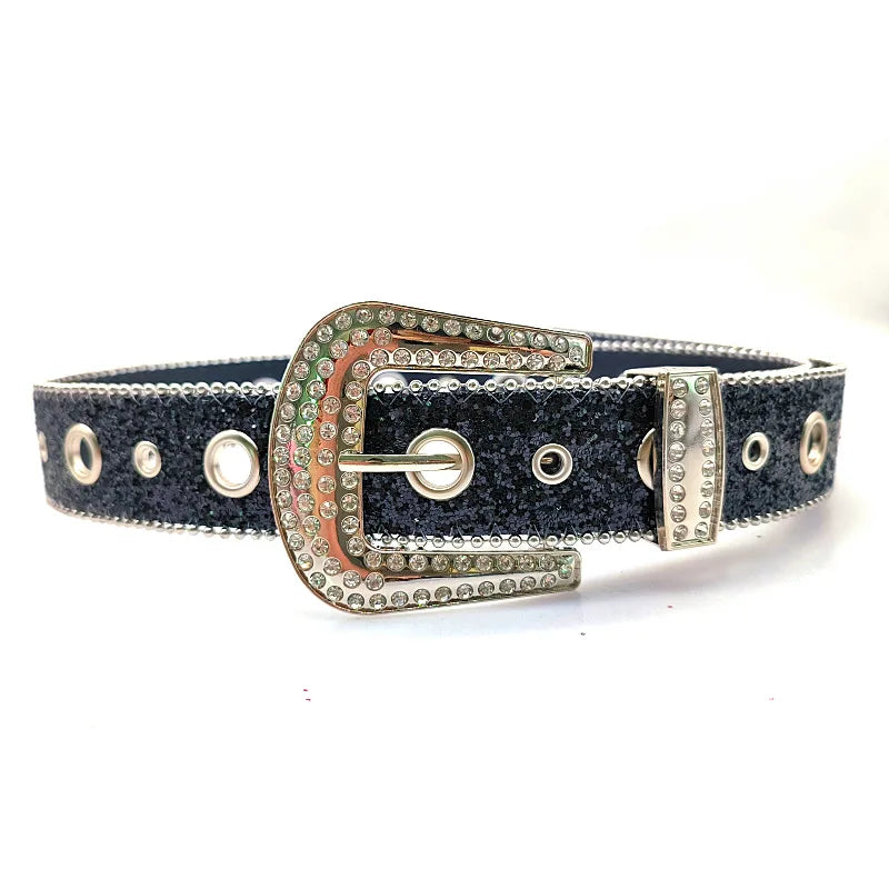 EtherealBe Gothic Rhinestone Belt for Women