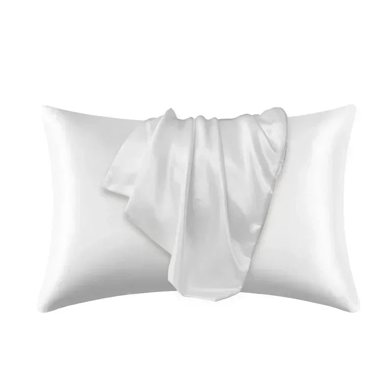 100% Silk Pillowcase  Silky Satin Comfortable Pillow Covers.