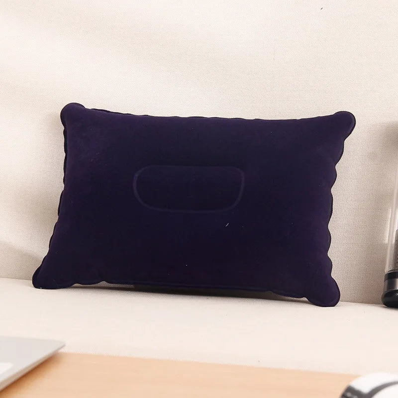 Portable Fold Outdoor Travel Sleep Pillow Camping Tent Inflatable Pillow Airplane Hotel Rest Comfortable Sleep Pillows