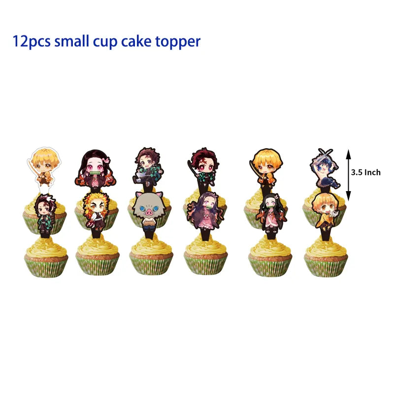 Anima Demon Slayer Party Decoration Supplies