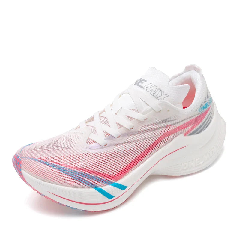 ONEMIX 2025 New Carbon Plate Marathon Running Shoe Pro Tests Stable Support For Shock-absorbing Ultralight Bounce Sneakers