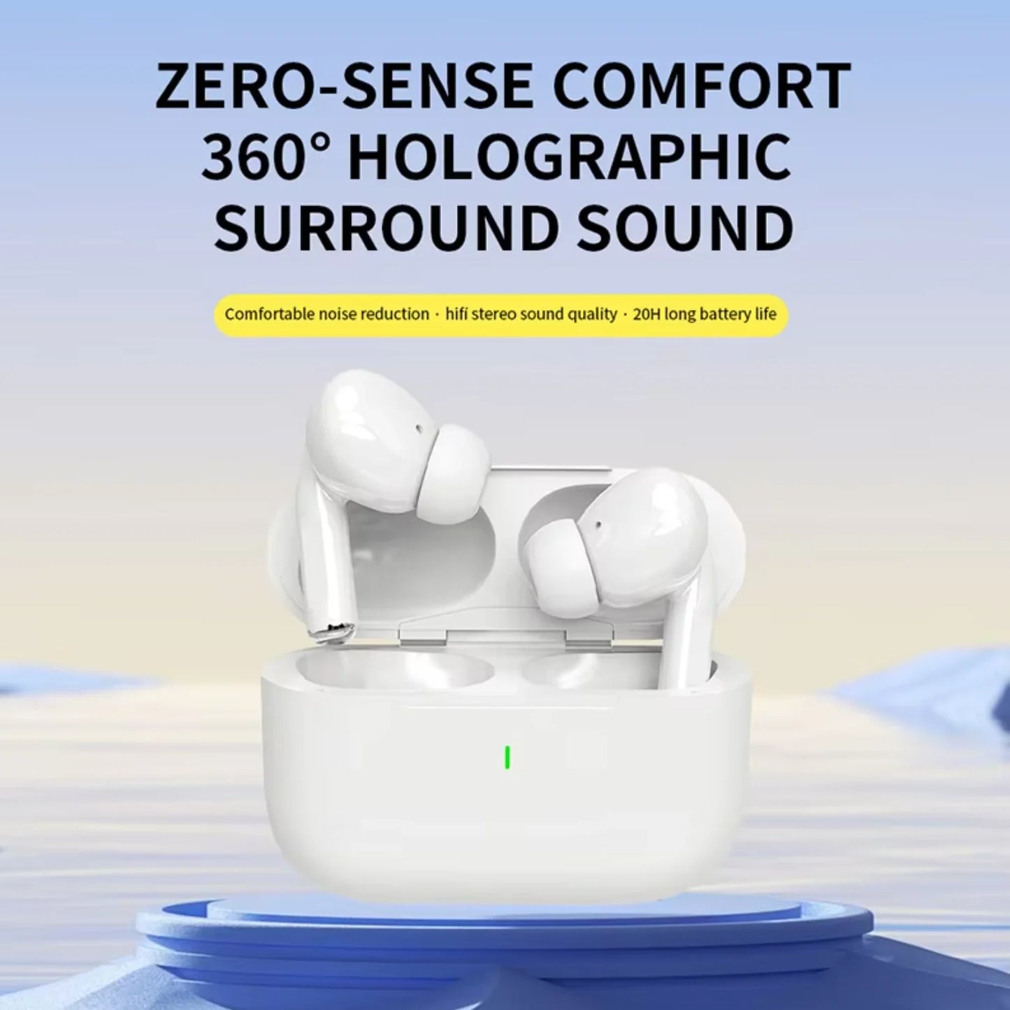 UEESFIT A5 TWS Bluetooth Earphones Hifi Sound Headphones Sport Headset True Wireless Earphones Noise Canceling Earbuds For Phone