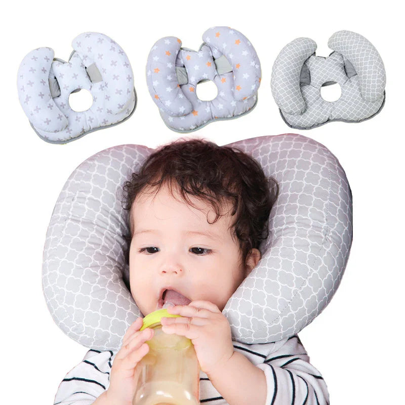 Baby Pillow Protective Travel Car Seat Head Neck Support Pillows Adjustable Children U-Shape Headrest Toddler Cushion 0-3 Years