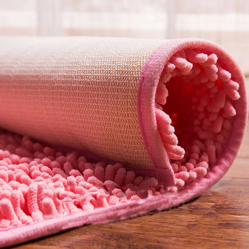 Carpet Rug Bedroom Plush Mat Room Decor Bath Rugs for Rooms Foot Carpets Living Decoration Home Floor Bathroom Kitchen Door Mats