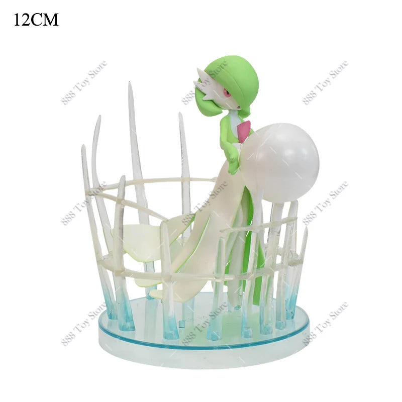 Anime Pokemon Figures Squirtle Charizard Bulbasaur Charmander Vulpix Special Effects Scene Version PVC Action Figure Model Toys
