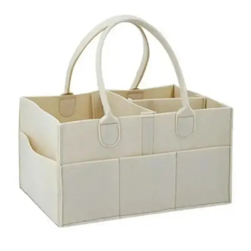 Children's Felt Diaper Storage Bag Baby Miscellaneous Toys Diapers Large Capacity Felt Diaper Bag