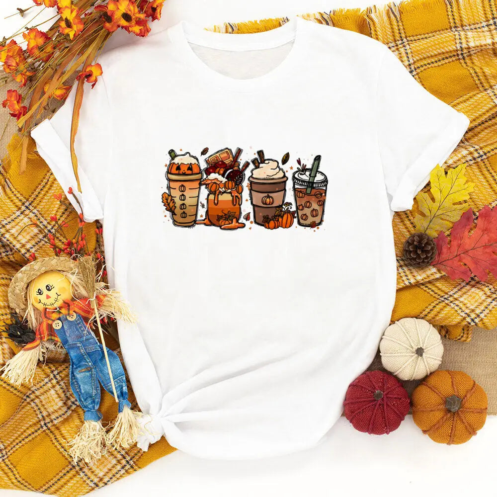 Tis The Season Shirt Retro Halloween Shirts Fall Season Pumpkin Ghost T Shirt Halloween Party Outfit Trick or Treat Clothes