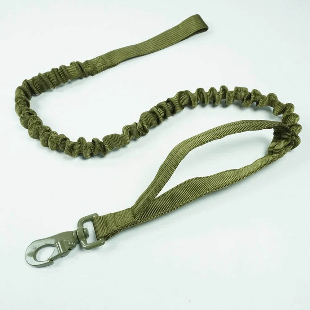 Adjustable Tactical Dog Collar Leash Harness for Medium Large Dogs Pet Accessories Durable Training Gear for German Shepherds