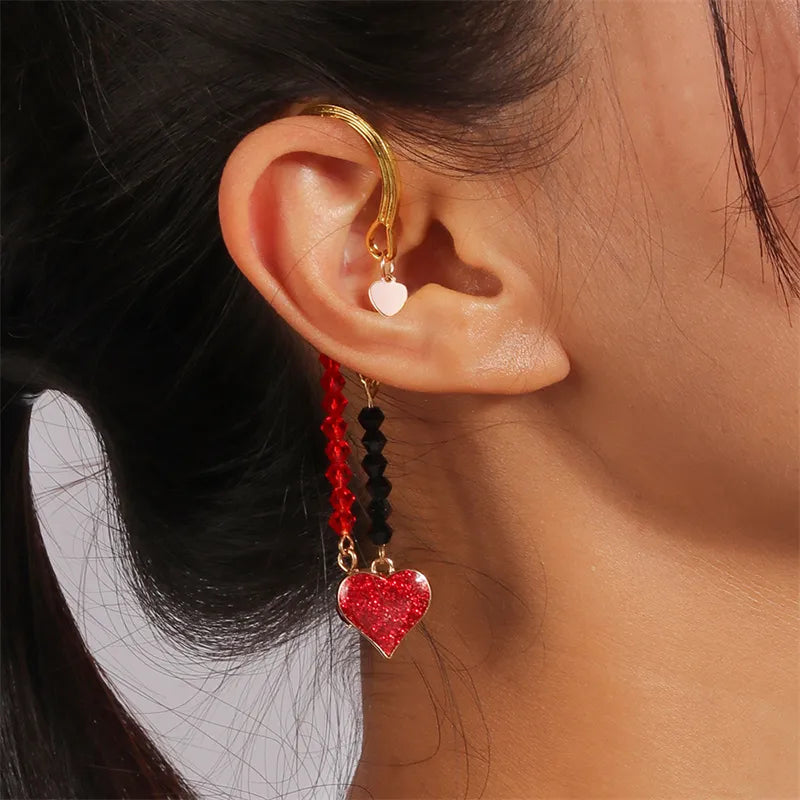 Hot Fashion 1Piece 3D Creepy Black Spider Ear Stud Earrings Hot Selling Unique Punk Earrings For Women Halloween Gifts