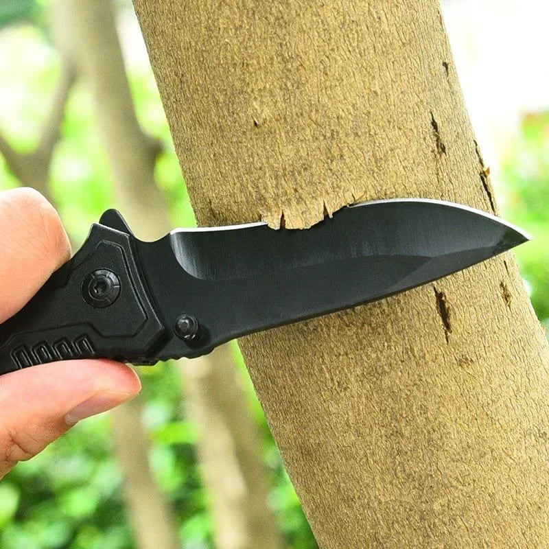 Multi functional outdoor camping knife, portable folding knife, sharp knife, suitable for outdoor camping Kitchen Fruit Knife Gi