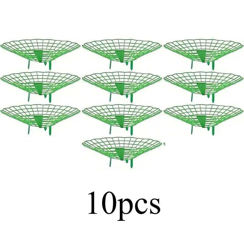 10pcs Green Strawberry Planting Racks, Watermelon Support Frames, 3-Legged Plant Protector, Easy Assembly plant accessories