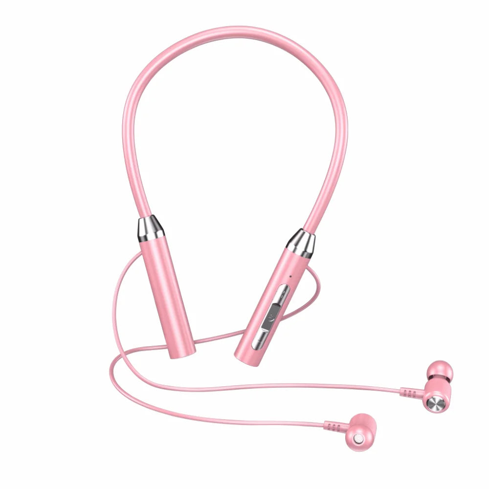Bluetooth 5.0 Wireless Bluetooth Headphones With Mic Magnetic Design Neckband Earphone Wireless 9D Stereo Bluetooth Earphone