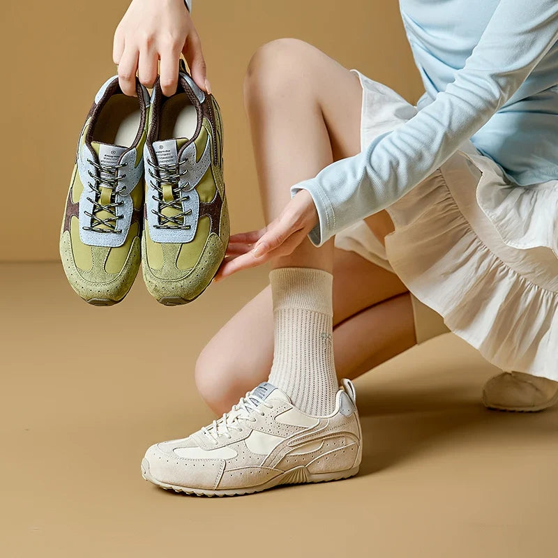AIYUQI 2026 New Women Sneakers Shoes Non-Slip Flats Women's Virtue Training Shoes Large-Size Casual Shoes Students Female Shoes