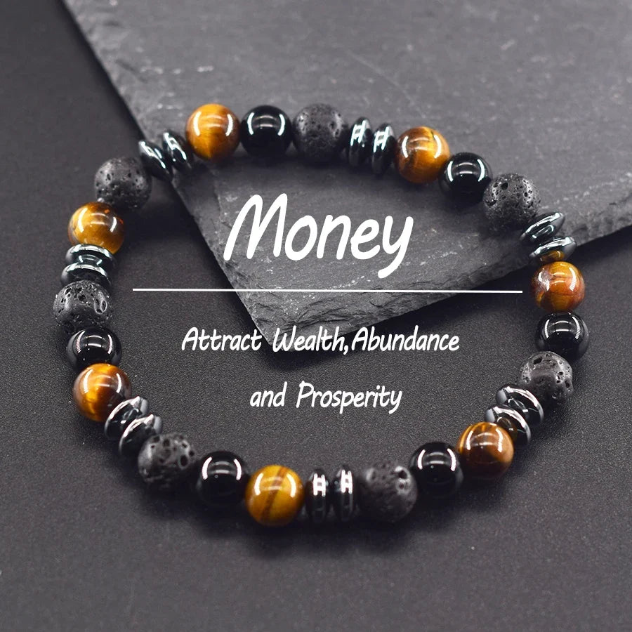 Attract Wealth Abundance and Prosperity Natural Yellow Tiger Eye Stone