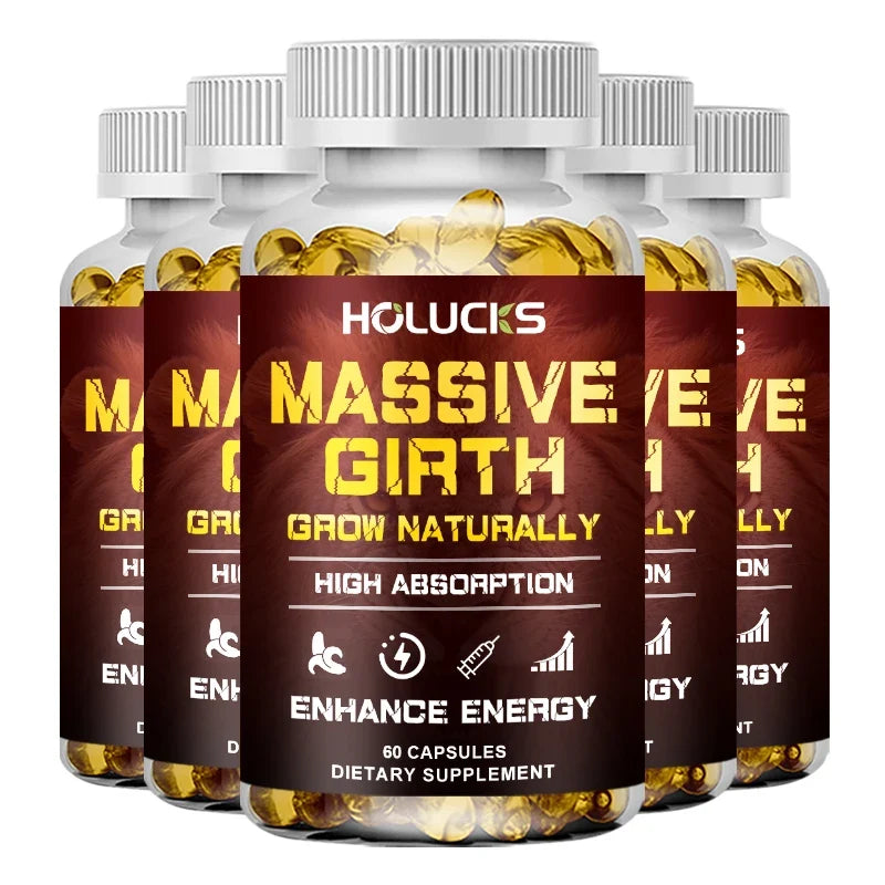 Advanced Men's Health Supplement, with Ashwagandha & Maca Root, Support Male Vitality, Enhanced Stamina, Stress, Performance