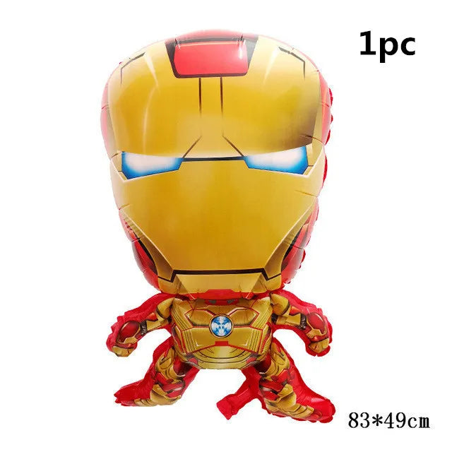 Super Hero Spiderman Foil Balloon Birthday Theme Party Decoration Baby Shower Inflatable Toy Air Globos Supplies