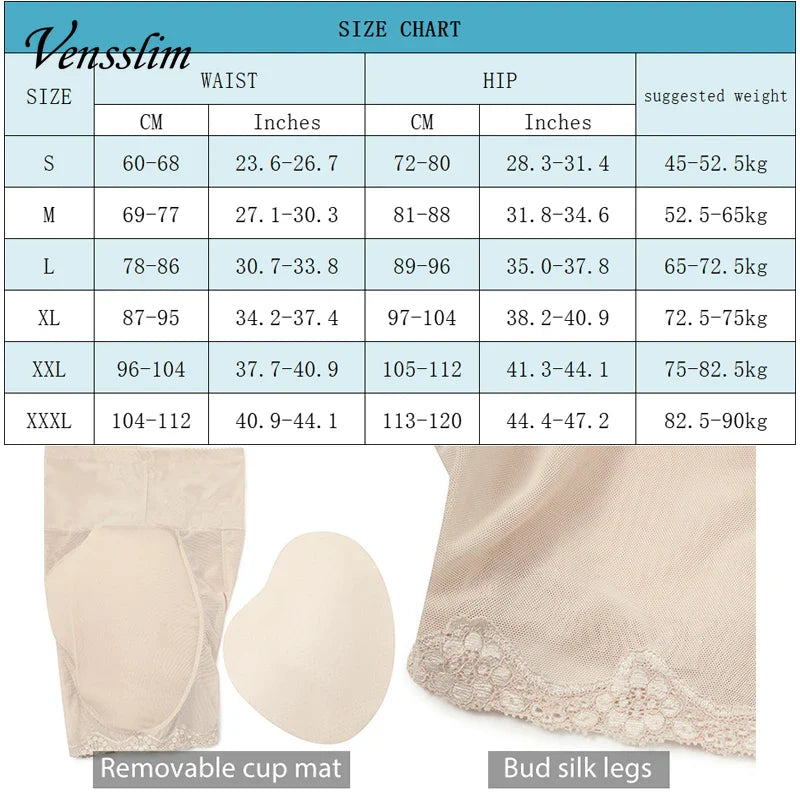 Women Butt Hip Enhancer Briefs. Seamless Underwear Body Shaper.