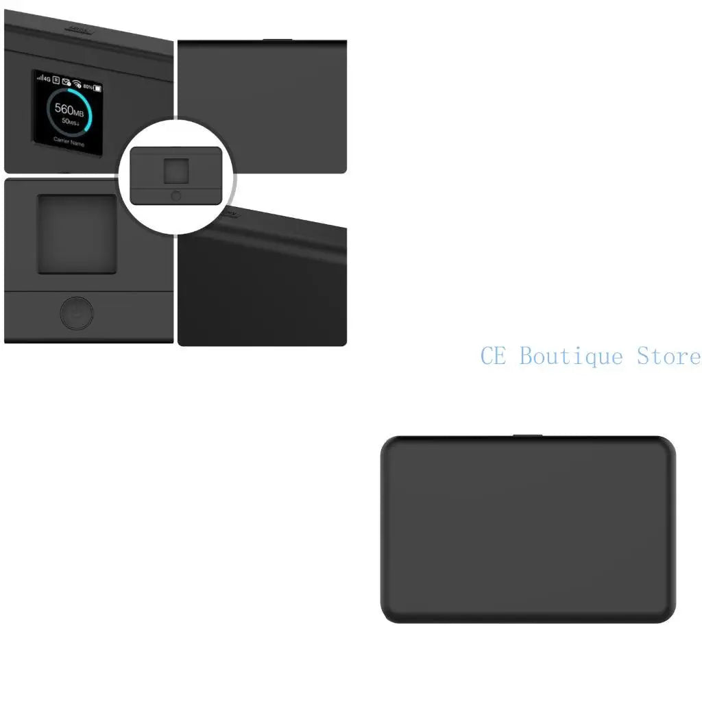 Case for 4G Router M7350 Wireless Travel Router, Portable WiFi Waterproof Silicone Case Cover