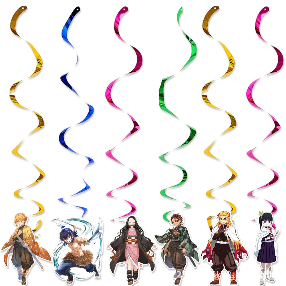 Anima Demon Slayer Party Decoration Supplies