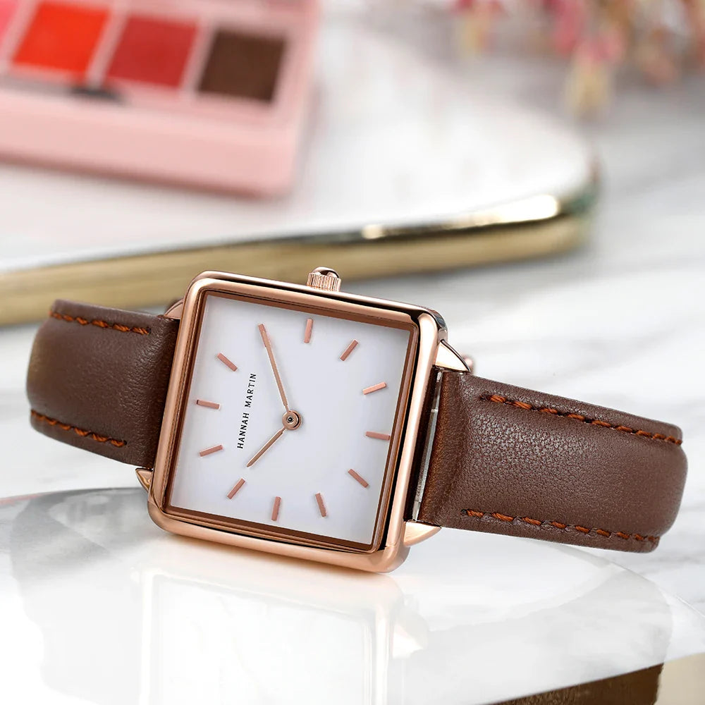 Simple Design Stainless Steel Strap Quartz Machine Core 3ATM Waterproof Wrist Watch Multifunctional Dropshipping Women's Watches