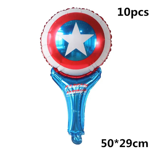 Super Hero Spiderman Foil Balloon Birthday Theme Party Decoration Baby Shower Inflatable Toy Air Globos Supplies