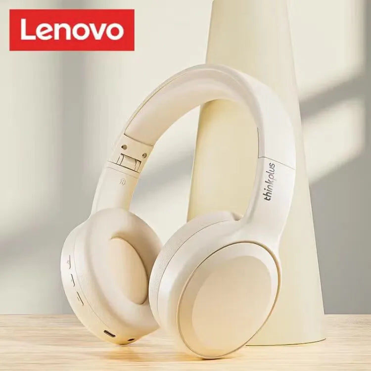 Lenovo TH30 Gaming Wireless Bluetooth Headset Long Battery Life Sports Over-Ear Headphones HIFI Stereo Sound Earbuds 40MM New