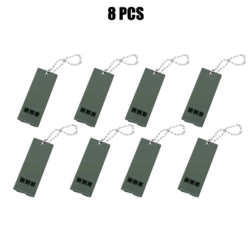 2/4/8/16pcs Whistle High Decibel Survival Portable Outdoor Multiple