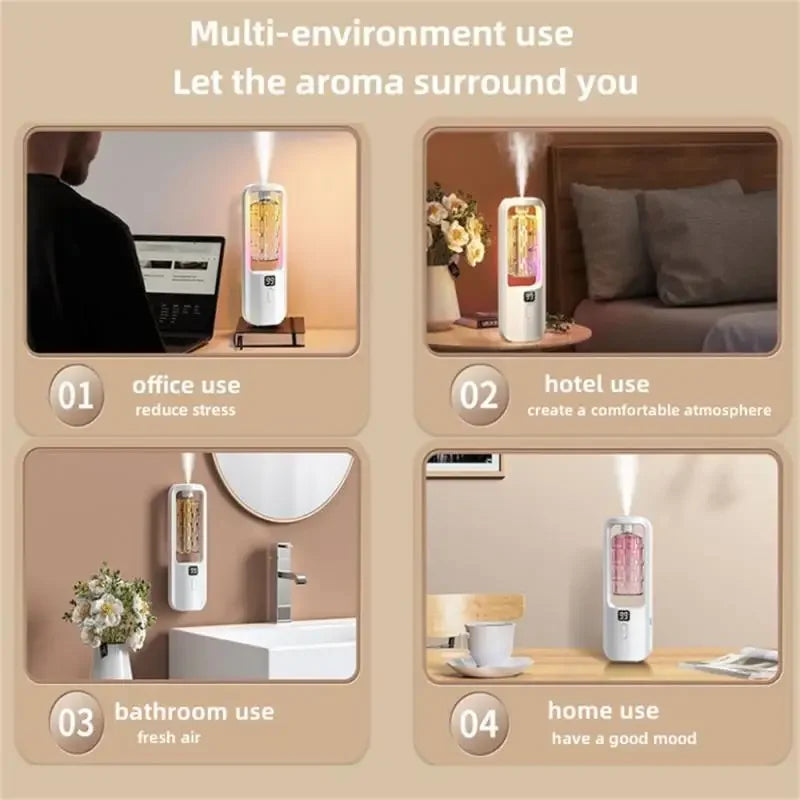 Aroma Diffuser Humidifier Fragrance Essential Oil Aromatherapy Machine Air Freshener