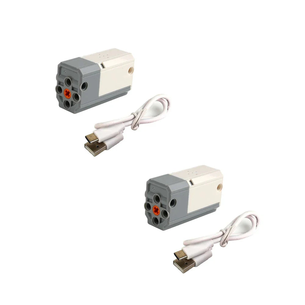 MOC Bluetooth-Pair Rechargeable M Motor 8883 88003 APP Control Compatible with Legoeds Building Blocks PF Car Train Modification