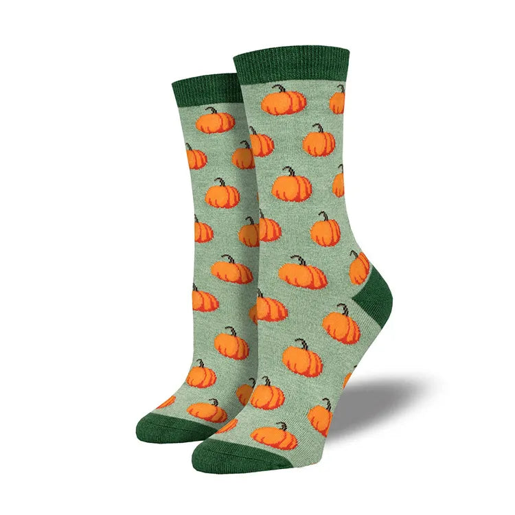 Halloween Party Creative Cotton Socks Funny Pumpkin Jacquard Socks Novelty Wacky Socks Men Women Couples Happy Cozy Print Socks