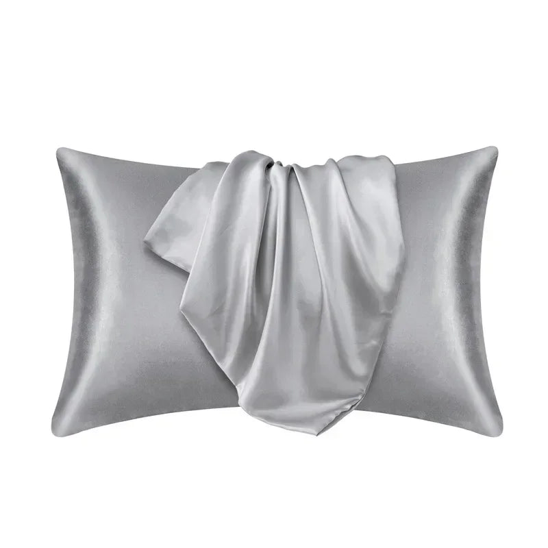 100% Silk Pillowcase  Silky Satin Comfortable Pillow Covers.