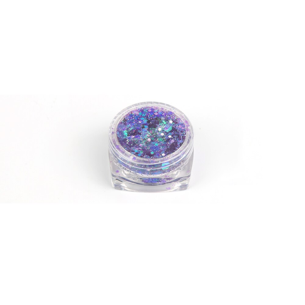18 Colors Glitter Eyeshadow Makeup Nail Art Mermaid Sequin Shimmer Diamond Eye Shiny Skin Highlighter Face Body Glitter Cosmetic