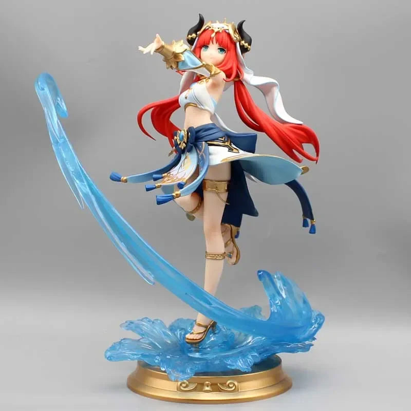 27cm Nilou Genshin Impact Anime Figures Sexy Action Figurine Pvc Statue Model Doll Decorat Collect Decorate Toy Christmas Gift