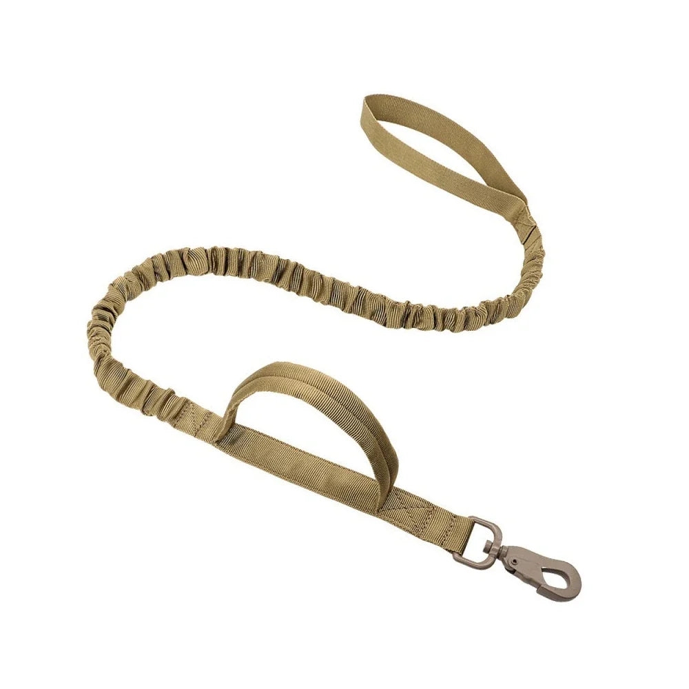 Adjustable Tactical Dog Collar Leash Harness for Medium Large Dogs Pet Accessories Durable Training Gear for German Shepherds