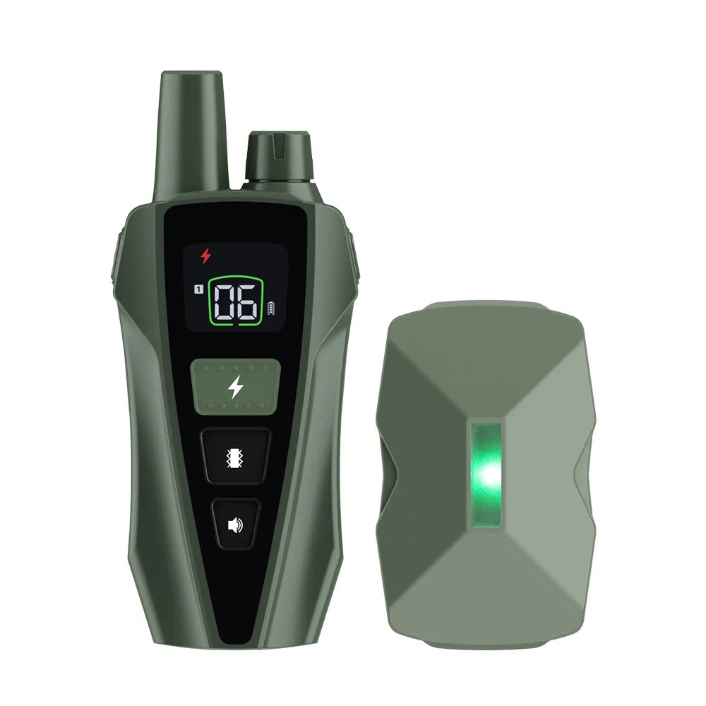 Dog Training Collar Anti Bark Dog Collar Waterproof Rechargeable Pet Remote Control Collar For Electric Shock Vibration Sound