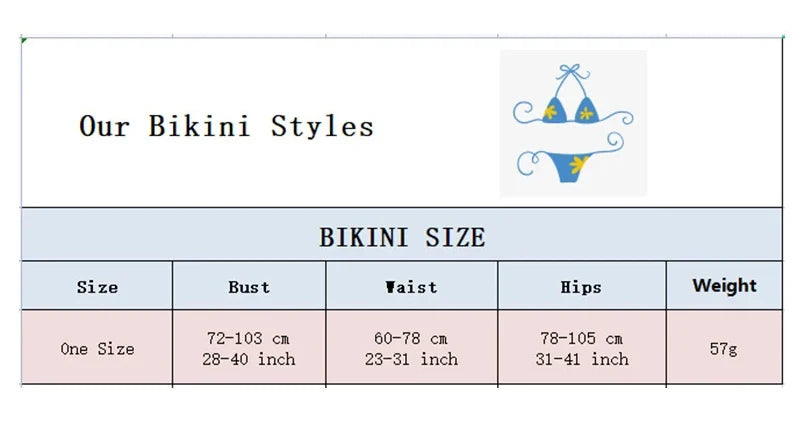 Funny food and potato chip print summer swimsuit women sexy bikini panties thong G-string swimming trunks beachwear