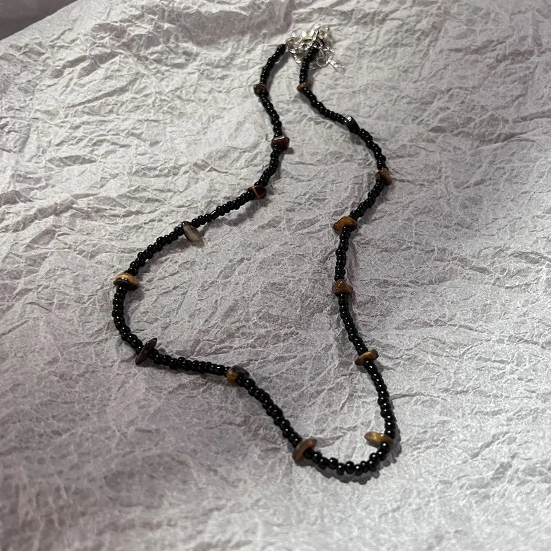 EtherealBe Y2K Opal Necklace for Women - Timeless Elegance