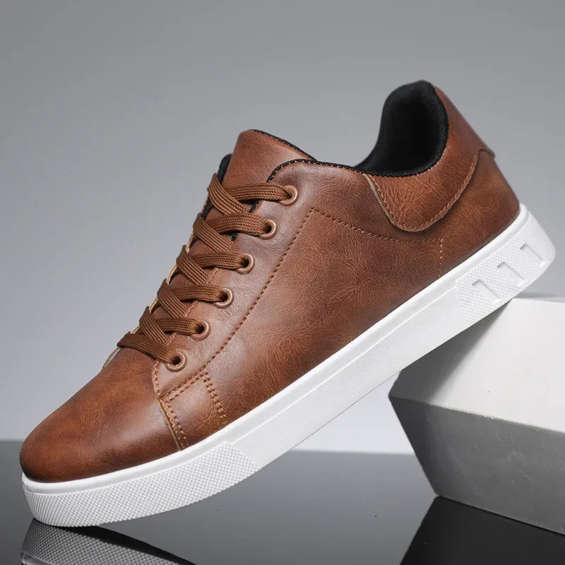 Casual Loafers British Leather Classic Men Spring, Summer