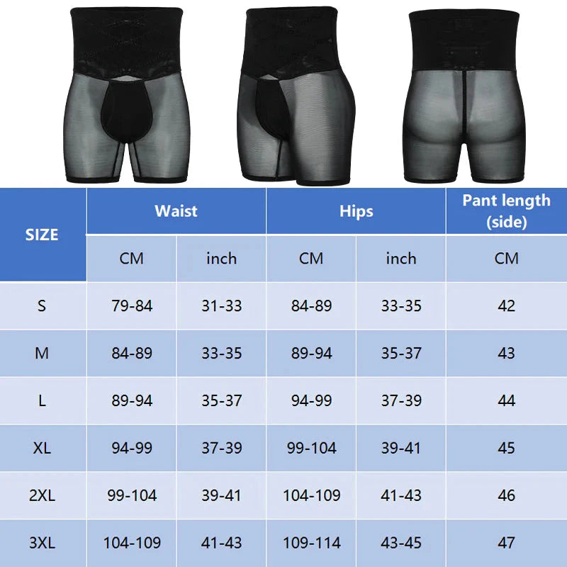 Sculpt & Support: Men's High-Elasticity Comfort Shapewear