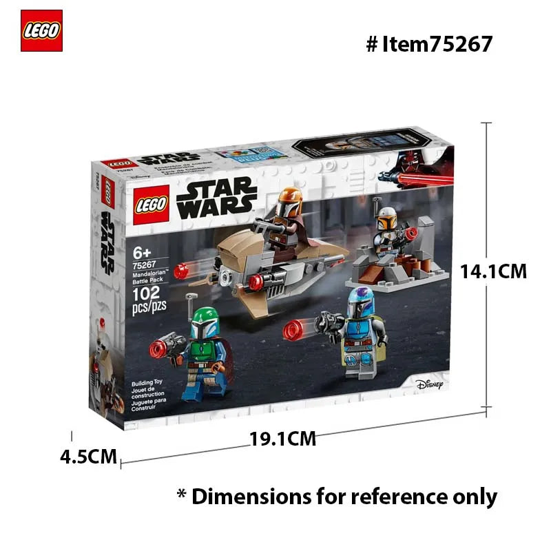 LEGO 75267 Star Wars Mandalorian Battle Pack Mandalorian Shock Troopers,Great Gift Idea for Any Fan of Star Wars 102 PCS