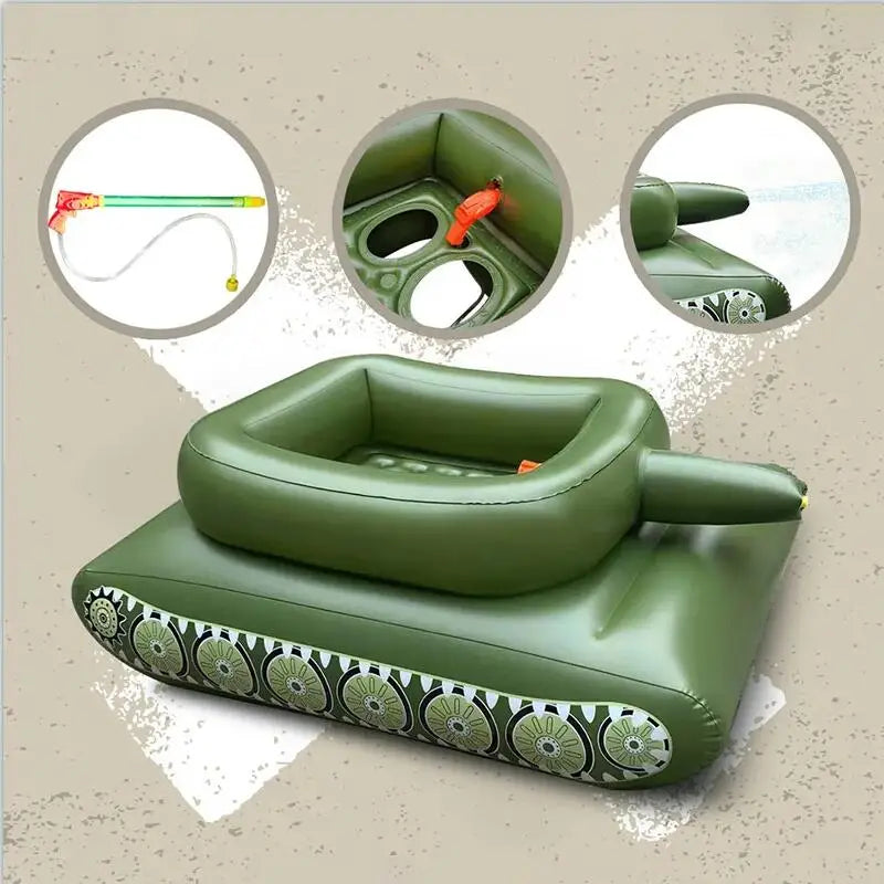 Swimming pool Strong Buoyancy floating bed PVC Inflatable Water Toys Inflatable Tank Floating Mat