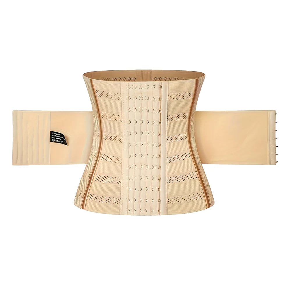 Waist Trainer for Women Under bust Waist Cincher Corset, Tummy Control Sport Girdle Hourglass Body Shaper.